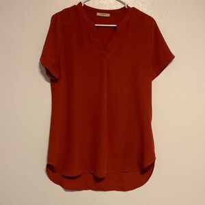 NWOT - Burnt Orange Tunic
